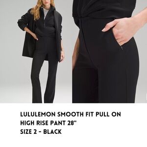 Lululemon Smooth Fit Pull On Pant